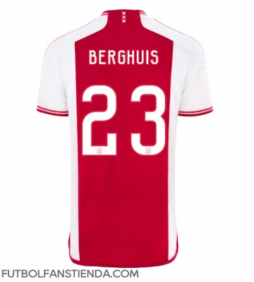 Ajax Steven Berghuis #23 Primera Equipación 2023-24 Manga Corta